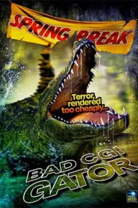 Bad CGI Gator (2023) WEB-DL {English With Subtitles} Full Movie 480p | 720p | 1080p